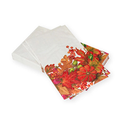 Harvest Garland Paper Guest Towel Napkins